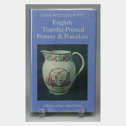 Seventeen Transfer Print Pottery and Porcelain Reference Books