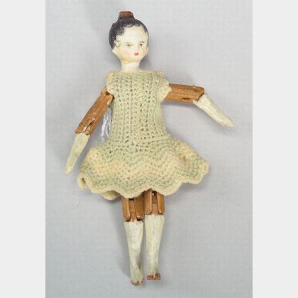 Tuck Wooden Grodnertal Doll