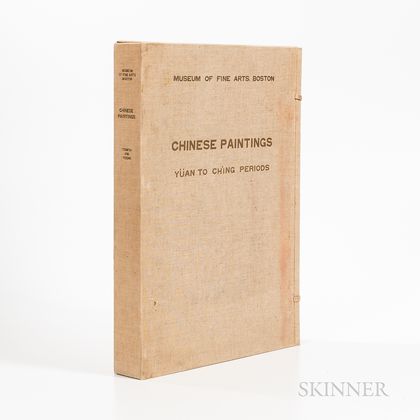 Tomita, Kojiro (1890-1976) Portfolio of Chinese Paintings in the Museum [of Fine Arts, Boston] (Yuan to Ch'ing Periods).