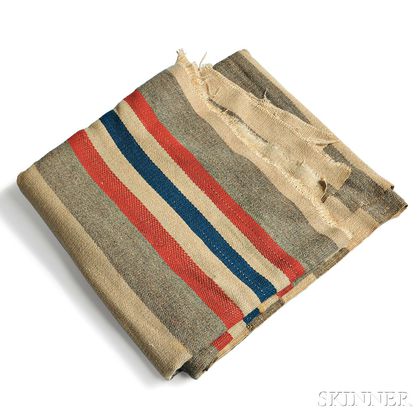 Blanket Carried by Samuel G. Gilbreth, 1st Company of Massachusetts Sharpshooters