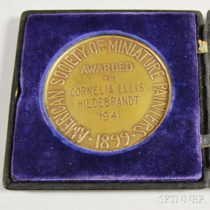 Levantia White Boardman Bronze Memorial Prize Medal