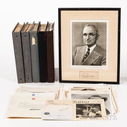 The Alfred Shepard Boote Autograph Collection.