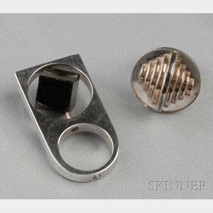 Two Artist-designed Rings