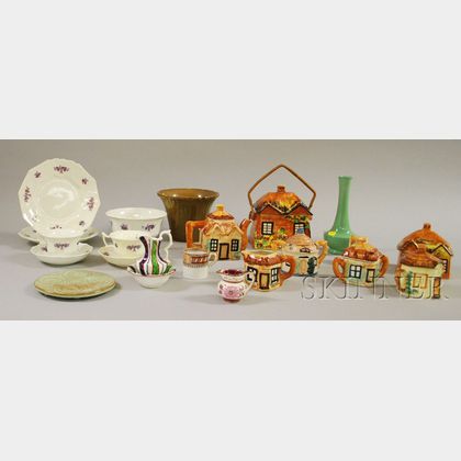 Twenty-two Assorted Pottery and Ceramic Items