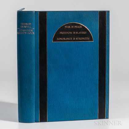 Orwell, George (1903-1950) Nineteen Eighty-Four. The Facsimile of the Extant Manuscript , Limited Edition.