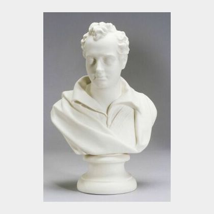 Wedgwood Carrara Bust of Byron