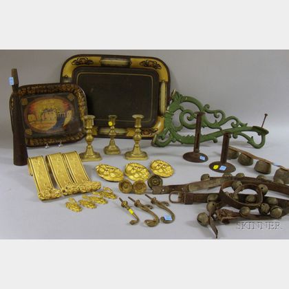 Group of Assorted Country and Decorative Metal Items