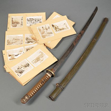Samurai Sword and Photo Album
