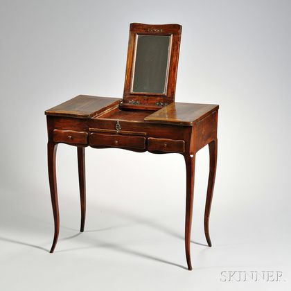 French Provincial Mahogany Dressing Table