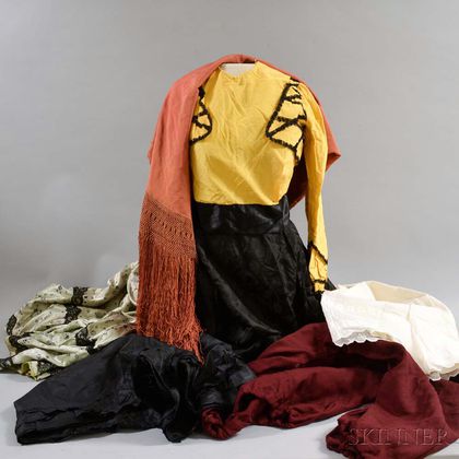 Group of 19th and 20th Century Clothing