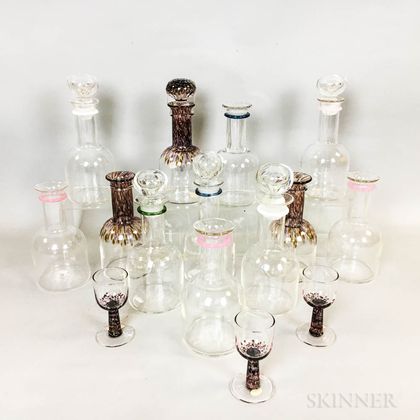 Cowdy Glass Workshop Decanters, Carafes and Stemware