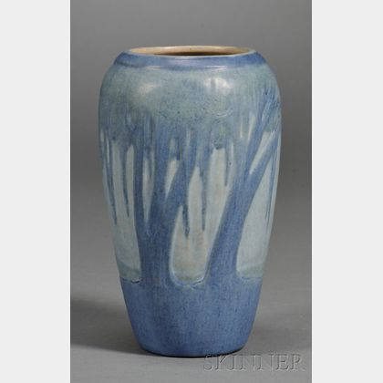 Newcomb Decorated Pottery Vase