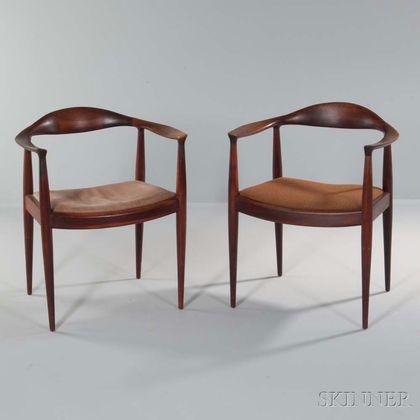 Two Hans Wegner "The" Chairs 