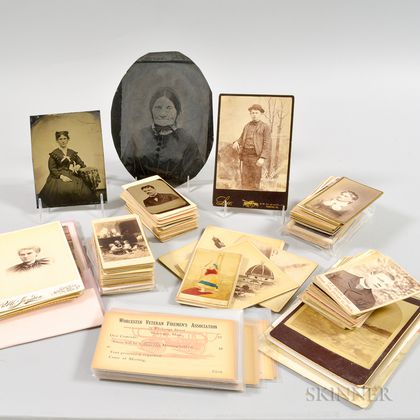 Group of Carte-de-visites, Cards, and Photographs