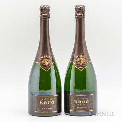 Krug Brut 1996, 2 bottles 