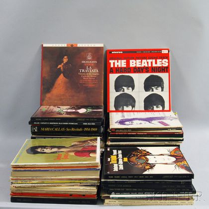 Large Group of Vinyl Records. Estimate $300-500