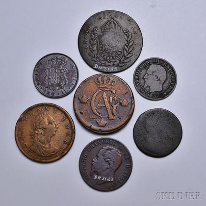 Nineteen World Coins