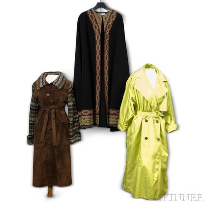 Three Women's Overcoats