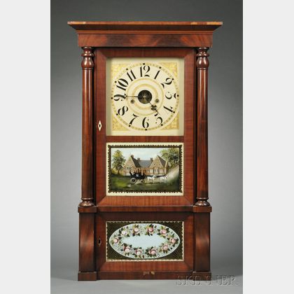 Forestville Triple Decker Mantel Clock