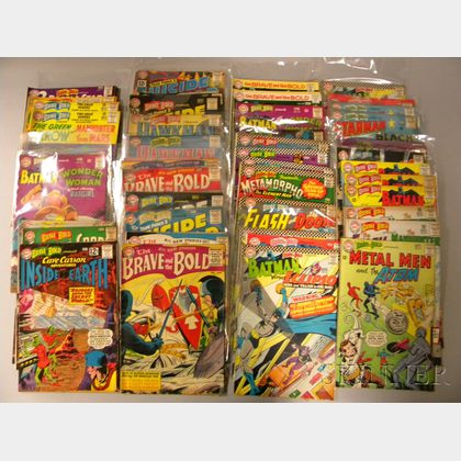 Approximately Sixty-five Silver Age Brave and The Bold 