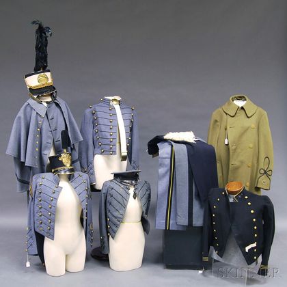 Collection of Military School Uniforms