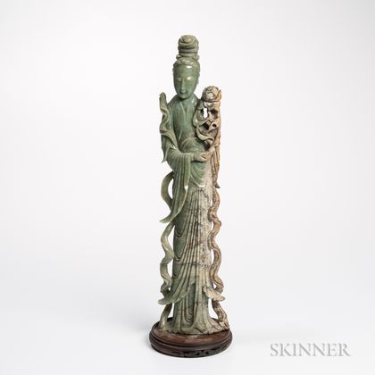 Jade Carving of Guanyin