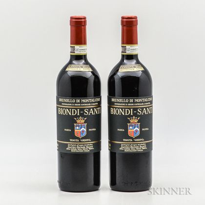 Biondi Santi (Tenuta Greppo) Brunello di Montalcino 2010, 2 bottles 
