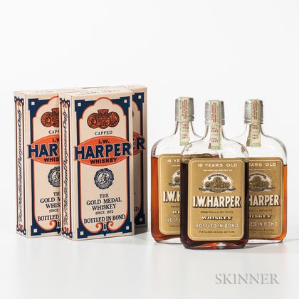 IW Harper 16 Years Old 1917, 3 pint bottles (oc) 