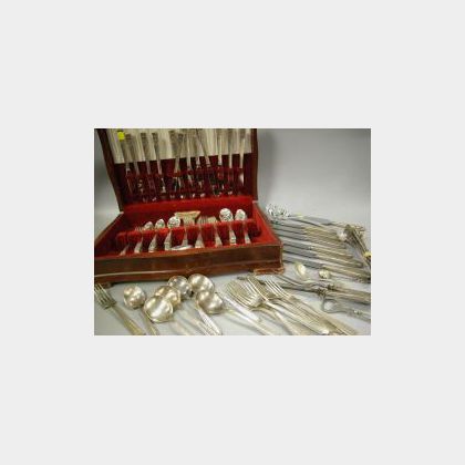 Two Community and Reed & Barton Silver Plated Partial Flatware Sets