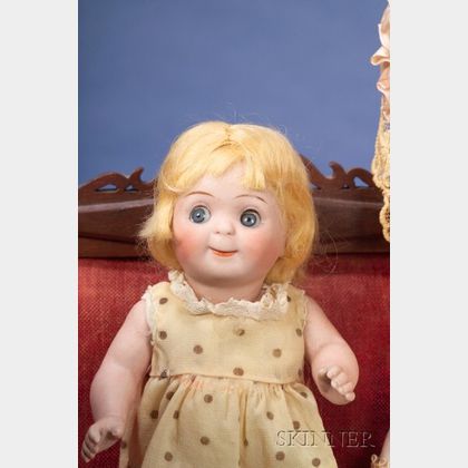 All-Bisque Googlie Character Doll