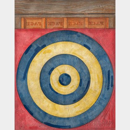 Jasper Johns (American, b. 1930) Target with Four Faces