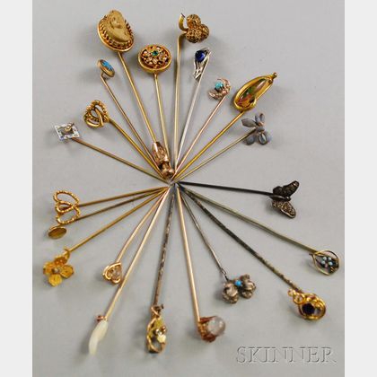 Group of Antique Stickpins
