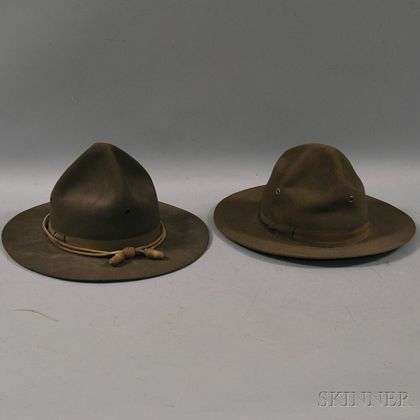 Two American Campaign Hats