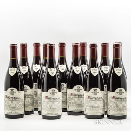 Claude Dugat Bourgogne Rouge 2013, 12 bottles 