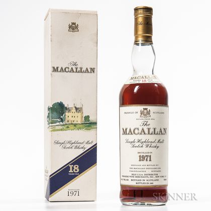 Macallan 18 Years Old 1971, 1 750ml bottle (oc) 