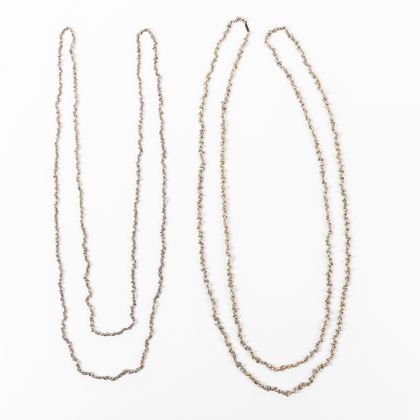 Two Aborigine Australian Shell Necklaces