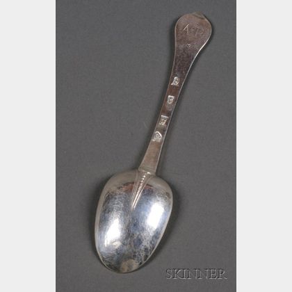 William III Silver Dog-nose Tablespoon