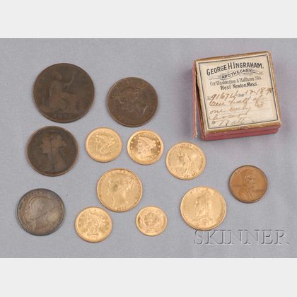 Group of American and Foreign Coins