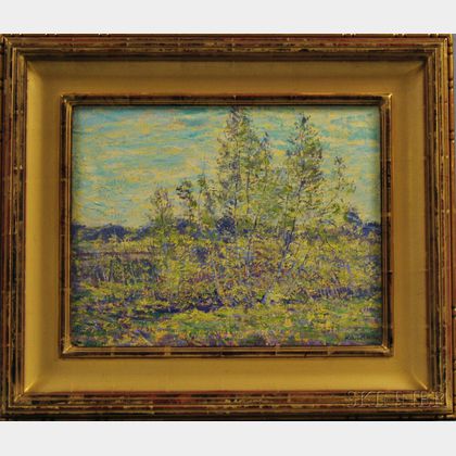 Addison T. Millar (American, 1860-1913) Spring Landscape