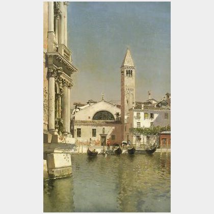 Martin Rico y Ortega (Spanish, 1833-1908) Venice