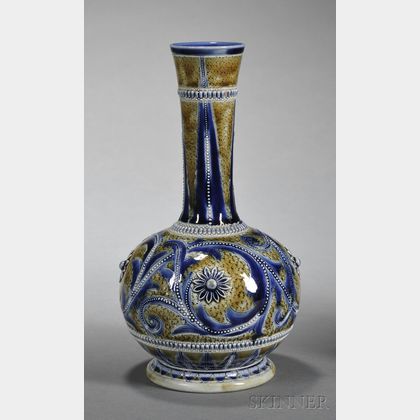 Doulton Lambeth Frank Butler Design Stoneware Vase
