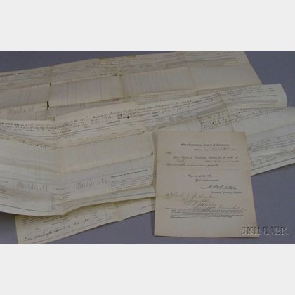 Group of Union Army Civil War Documents