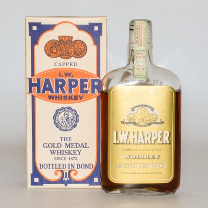 IW Harper 16 Years Old 1917, 1 pint bottle (oc) 