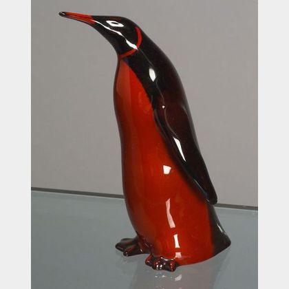 Royal Doulton Flambe Penguin Figure