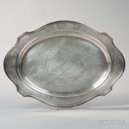 Gorham "Plymouth" Pattern Sterling Silver Tray