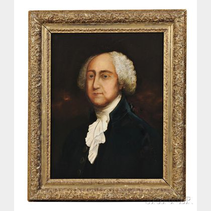 William Dunlap (New Jersey/New York/England, 1766-1839) Portrait of John Adams