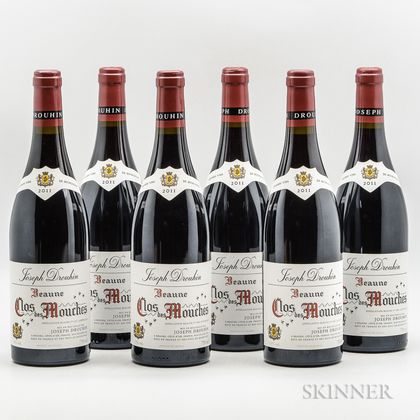 Drouhin Beaune Clos des Mouches Rouge 2011, 6 bottles 