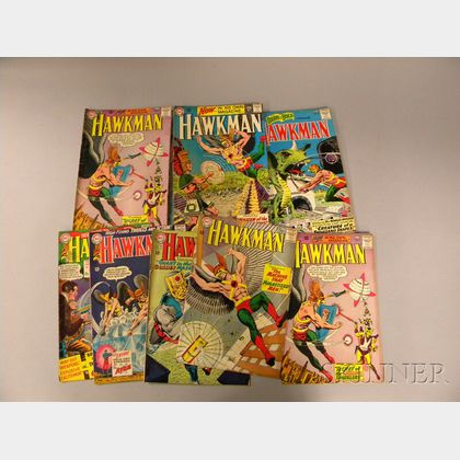 Ten Silver Age Hawkman and Two Brave and The Bold , No. 34