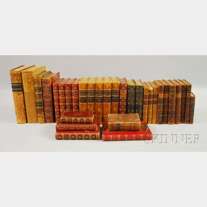 Sets, Decorative Bindings, Thirty-one Volumes: