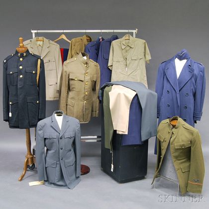 Assorted Group of Mostly WWII Uniforms